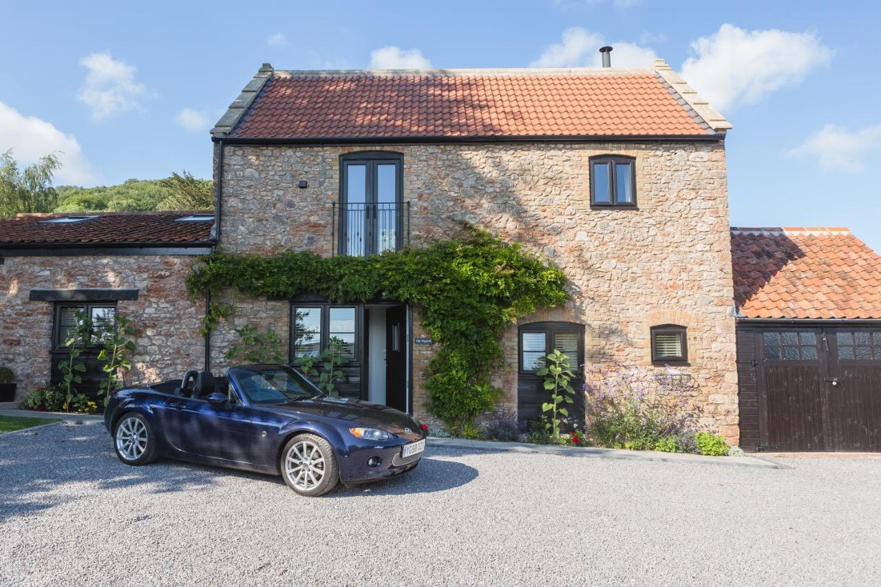 Hayloft Villa Cheddar Exteriör bild